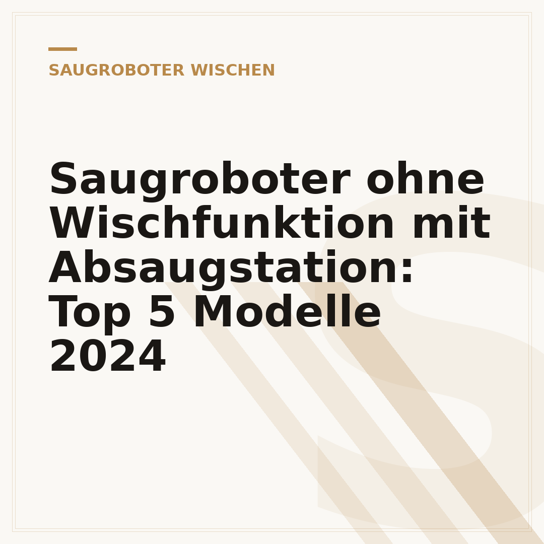Saugroboter ohne Wischfunktion mit Absaugstation: Top 5 Modelle 2024