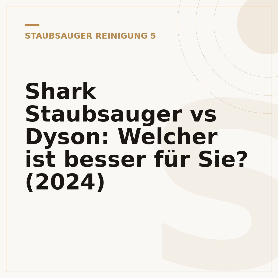 Shark Staubsauger vs Dyson: Welcher ist besser für Sie? (2024)