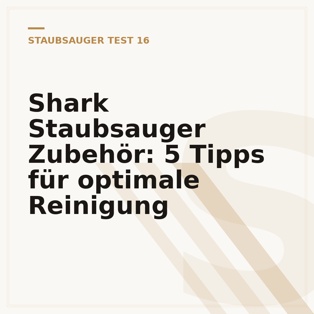 Shark Staubsauger Zubehör: 5 Tipps für optimale Reinigung