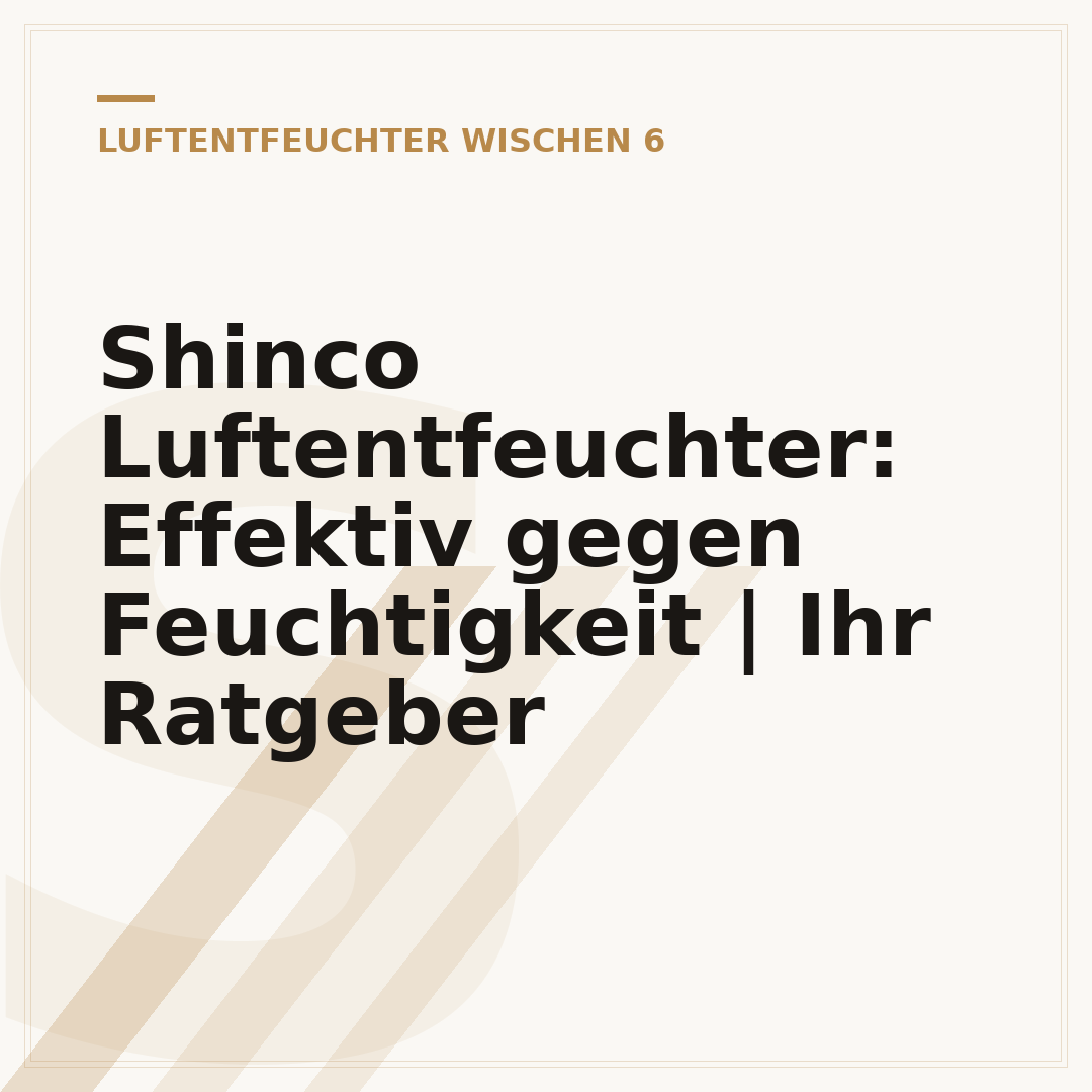 Shinco Luftentfeuchter: Effektiv gegen Feuchtigkeit | Ihr Ratgeber