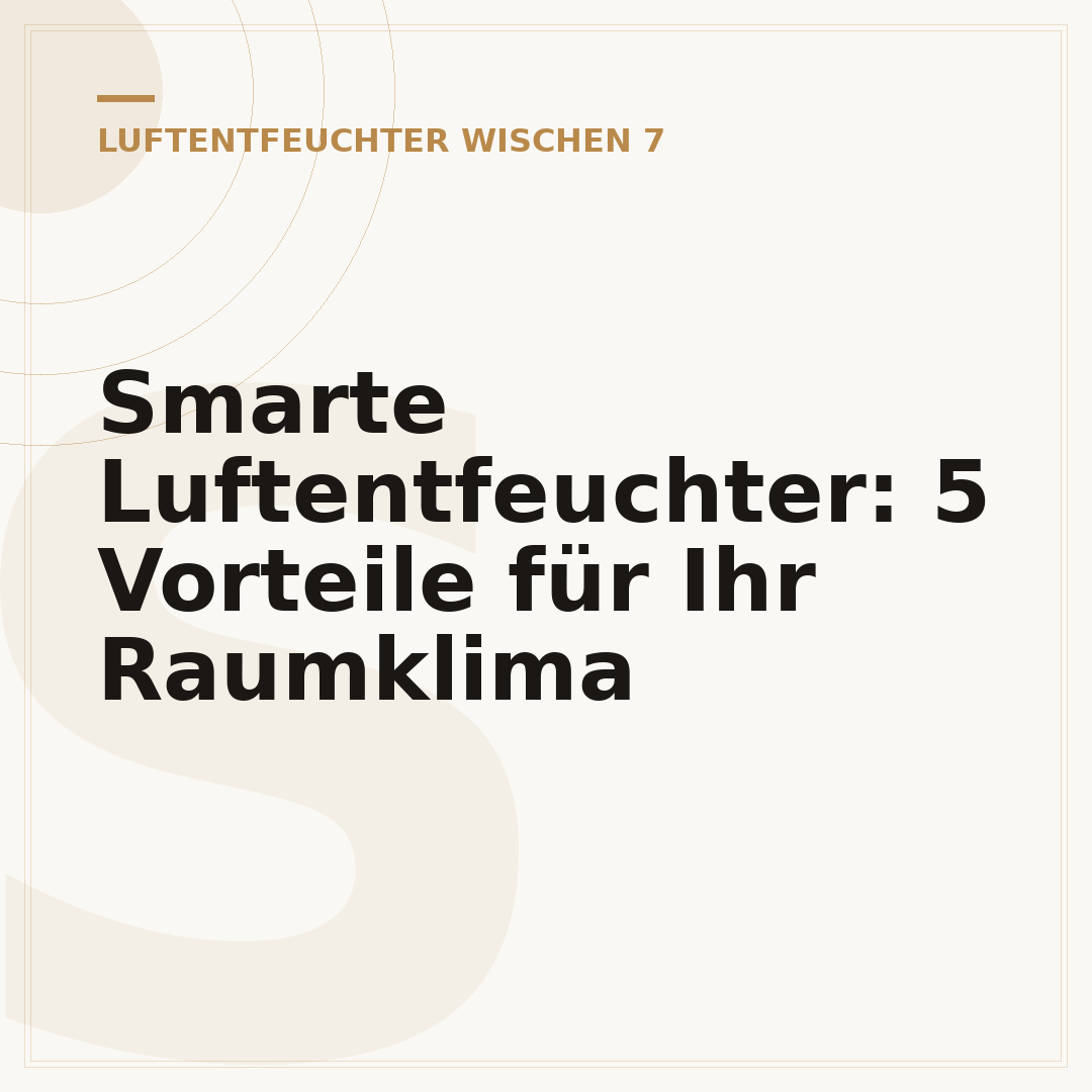 Smarte Luftentfeuchter: 5 Vorteile für Ihr Raumklima