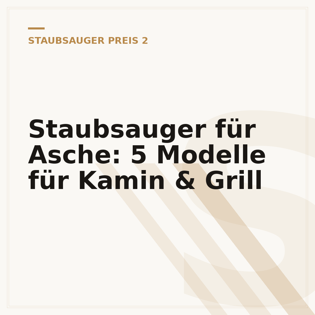 Staubsauger für Asche: 5 Modelle für Kamin & Grill