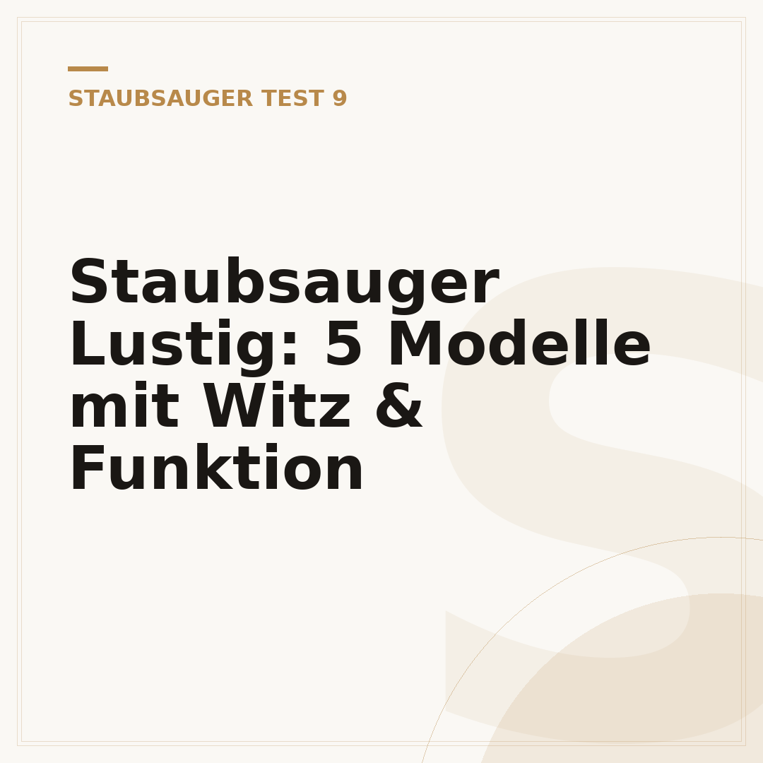 Staubsauger Lustig: 5 Modelle mit Witz & Funktion
