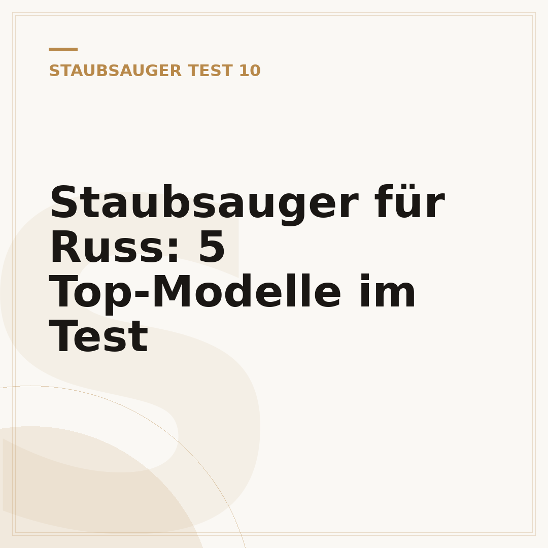 Staubsauger für Russ: 5 Top-Modelle im Test