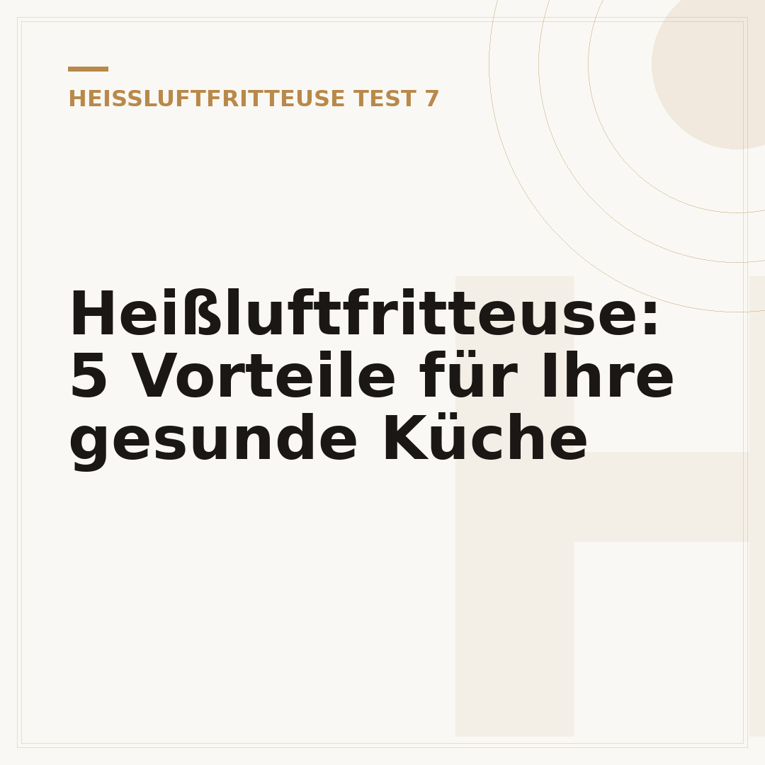Heißluftfritteuse: 5 Vorteile für Ihre gesunde Küche