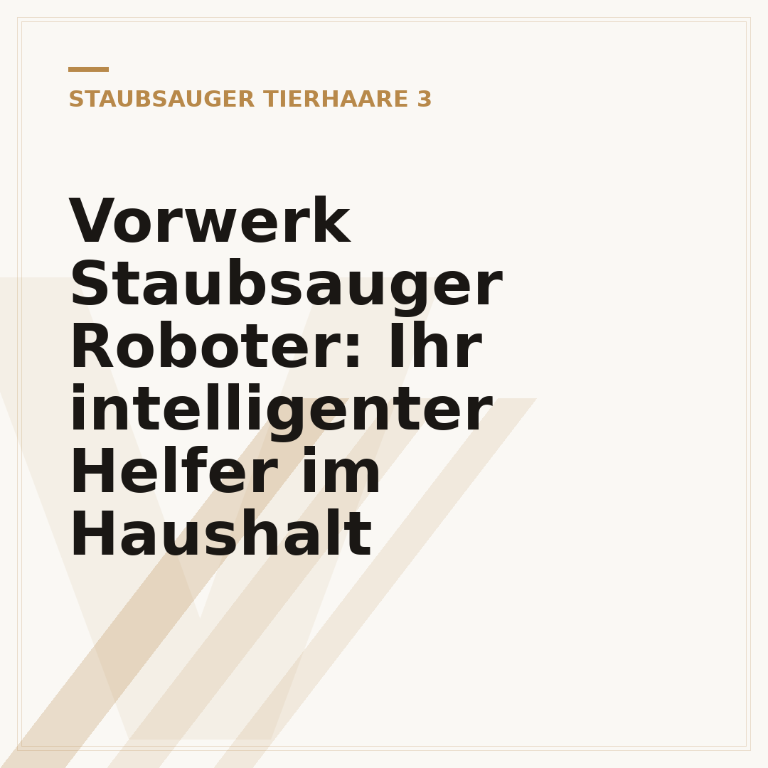 Vorwerk Staubsauger Roboter: Ihr intelligenter Helfer im Haushalt