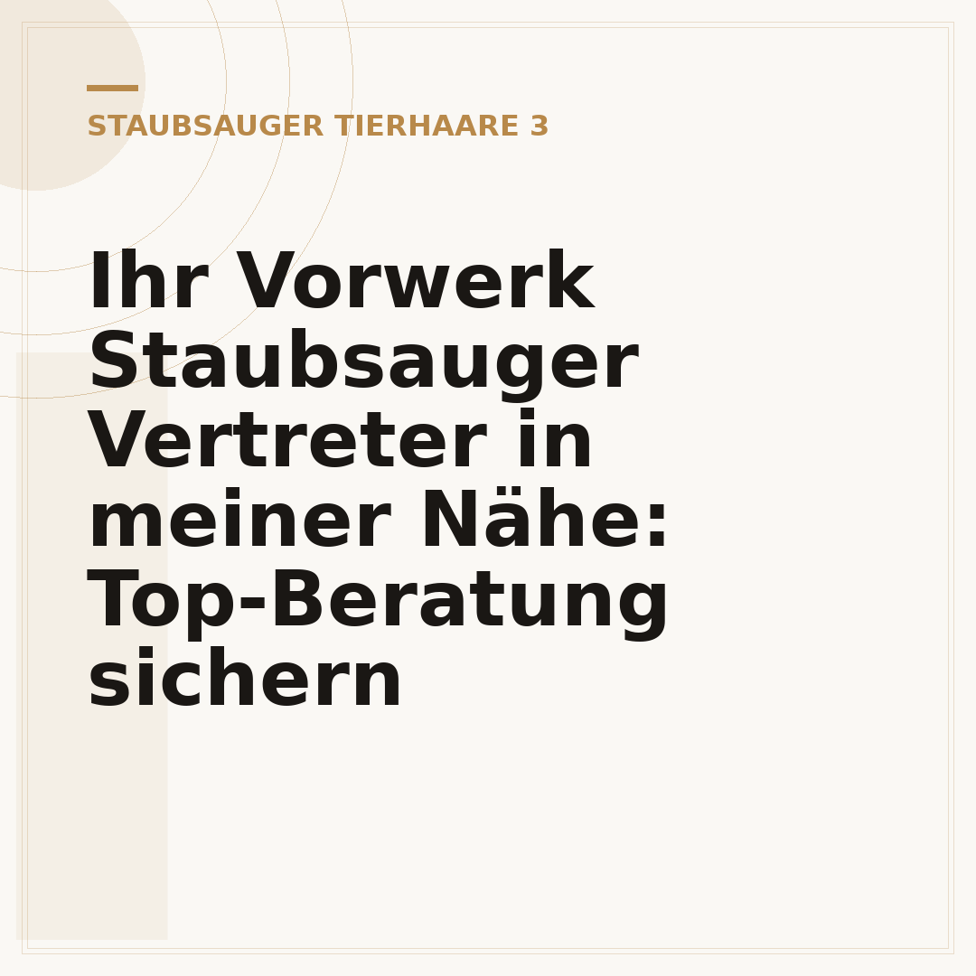 Ihr Vorwerk Staubsauger Vertreter in meiner Nähe: Top-Beratung sichern