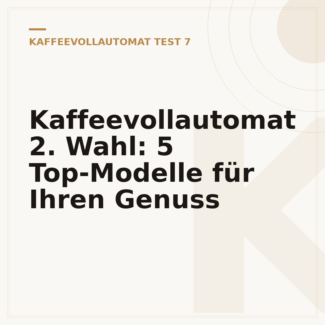 Kaffeevollautomat 2. Wahl: 5 Top-Modelle für Ihren Genuss
