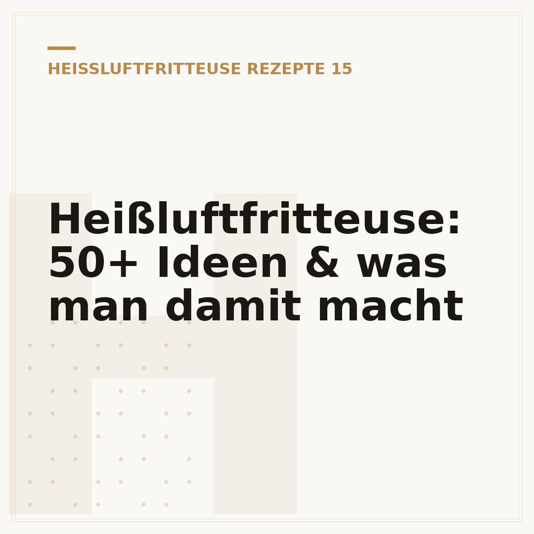 Heißluftfritteuse: 50+ Ideen & was man damit macht