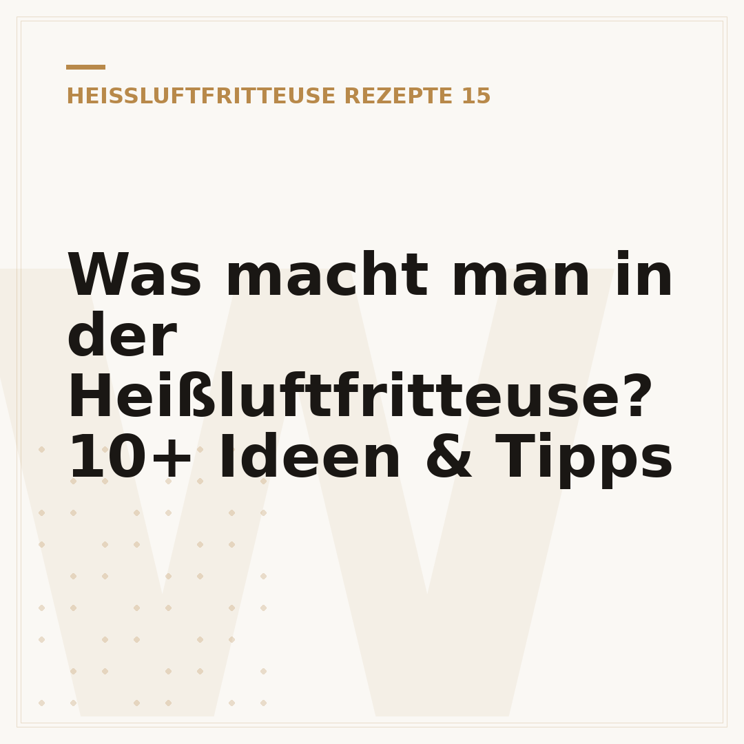 Was macht man in der Heißluftfritteuse? 10+ Ideen & Tipps