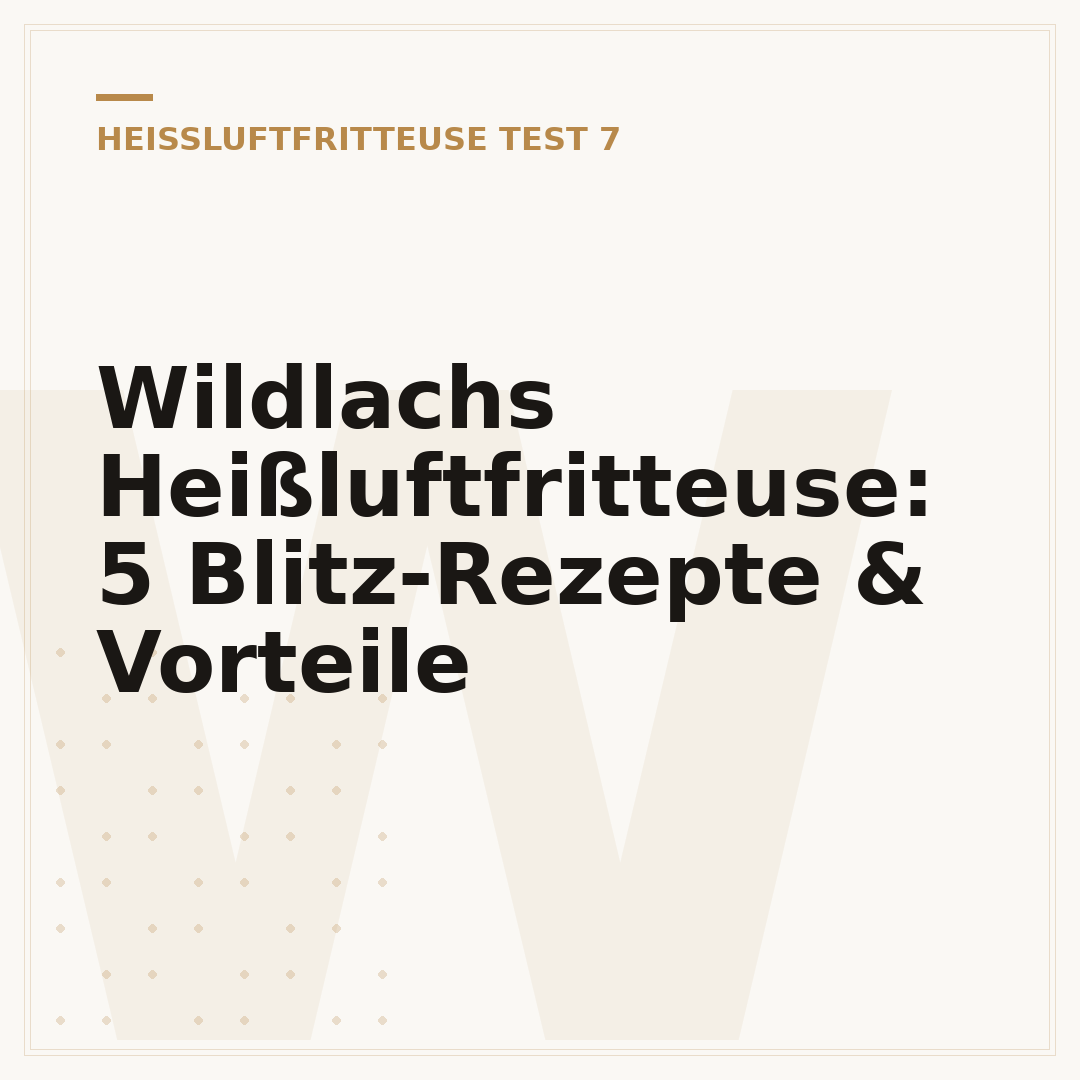 Wildlachs Heißluftfritteuse: 5 Blitz-Rezepte & Vorteile