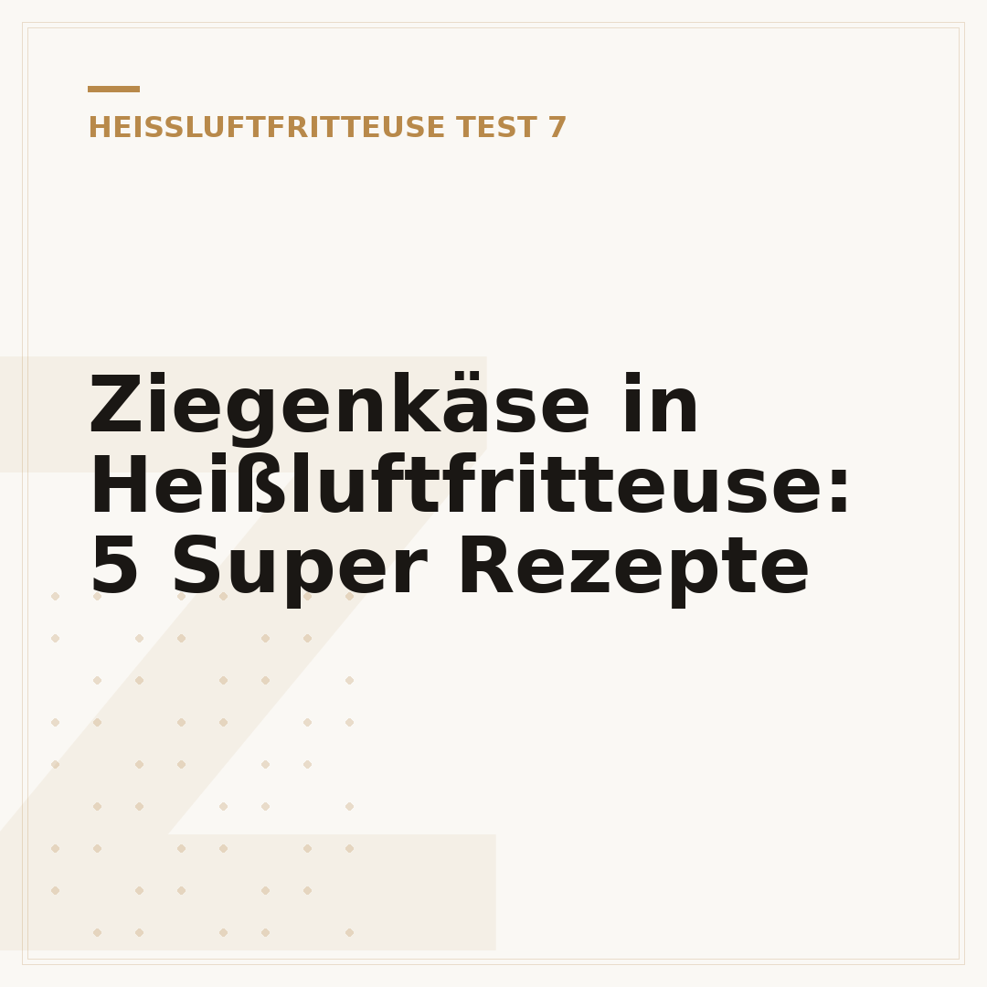 Ziegenkäse in Heißluftfritteuse: 5 Super Rezepte